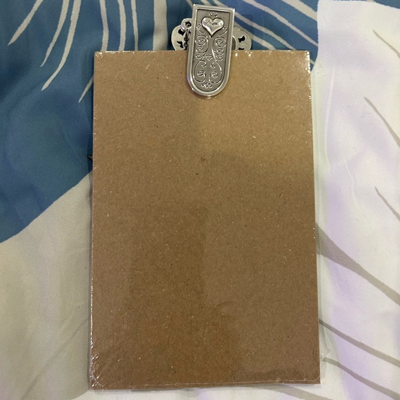 👀PRICE ⬇️ BRIGHTON • Silver Heart Note Pad Clip Holder • Small • - Picture 6 of 10